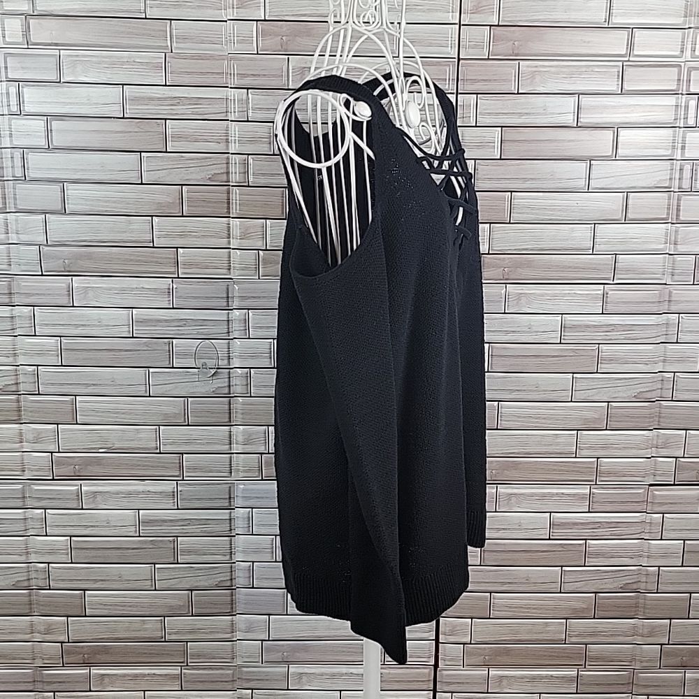 Express Sleeveless Sweater - Black Womens  Size M - Picture 5 of 12